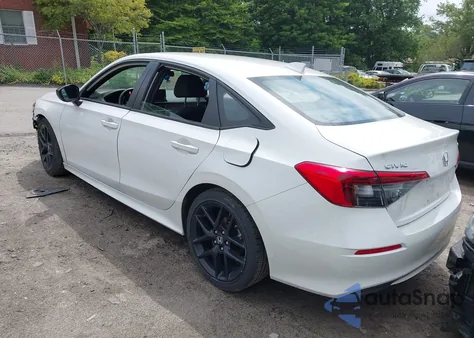 2023 Honda Civic Sport из США, поврежденный, VIN 2HGFE2F57PH561393